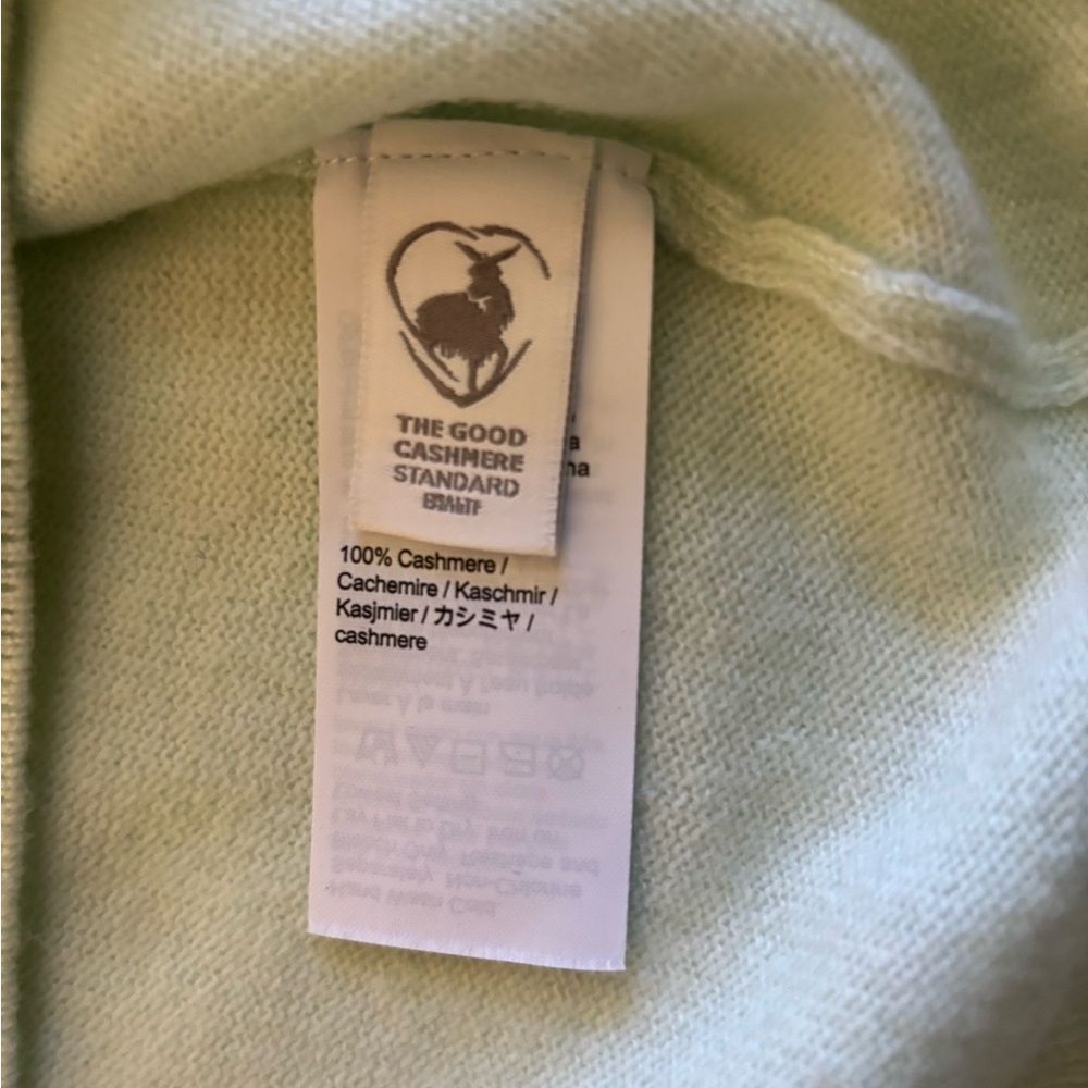 JCrew new with tag pale green cashmere dolman sleeve xs women’s sweater